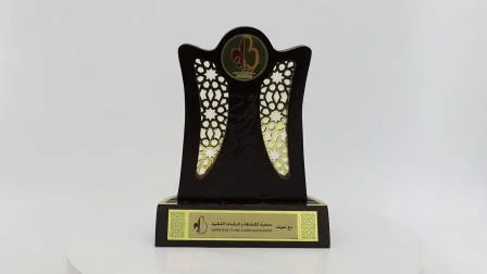 Продвижение Metal Craft Art Gold Индивидуальный трофей Музыкальный танцевальный трофей Кубок с пластиковым/деревянным основанием (12)